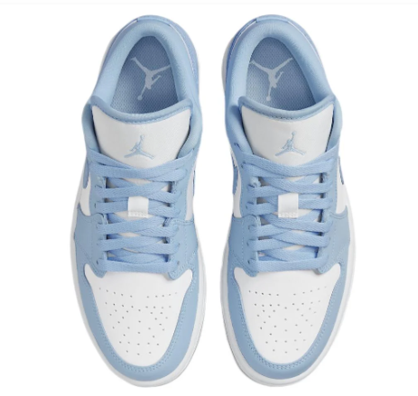 (WMNS) Air Jordan 1 Low 'Ice Blue' Sneakers DC0774-141