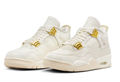 (WMNS) Air Jordan 4 Retro 'Metallic Gold' Sneakers