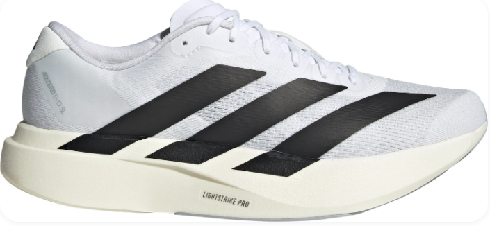 adidas Adizero EVO SL Men's Racing Running Shoes - White