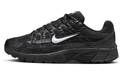 Nike Black Low-Top Sneakers with White Swoosh