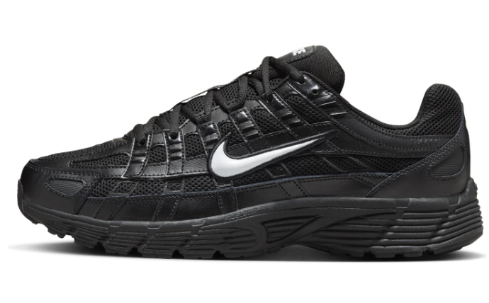 Nike Black Low-Top Sneakers with White Swoosh