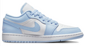 Air Jordan 1 Low Women's Sneakers 'Ice Blue'