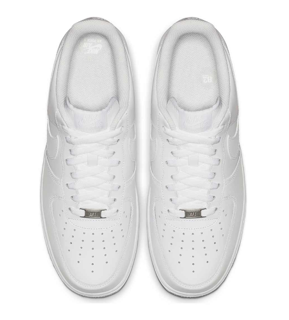 Nike All-White Low-Top Sneakers