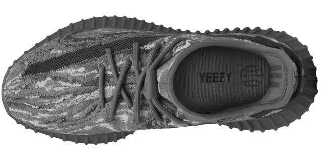 adidas Yeezy Boost 350 V2 Grey & Black Sneakers