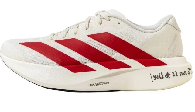 adidas Adizero EVO SL Men's Racing Running Shoes - White Red