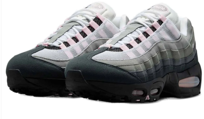 (WMNS) Nike Air Max 95 'Black Pink Foam' Sneakers