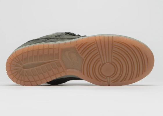 Nike SB Dunk Low Pro B Shoes - Sequoia / Light Army / White