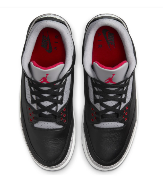 Air Jordan 3 OG Black Cement 2024 Sneakers