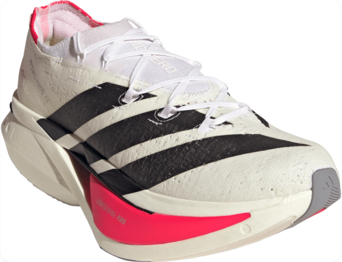 adidas Adizero Prime X3 Strung Men's Elite Carbon Racing Running Shoes - White