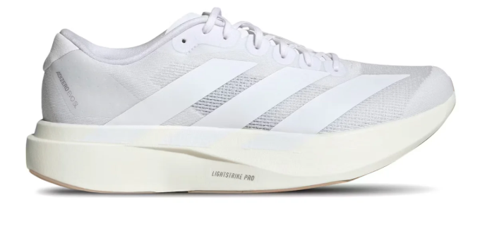 Men's adidas Adizero Evo SL Running Shoes – White (Clearance)
