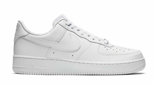 Nike All-White Low-Top Sneakers