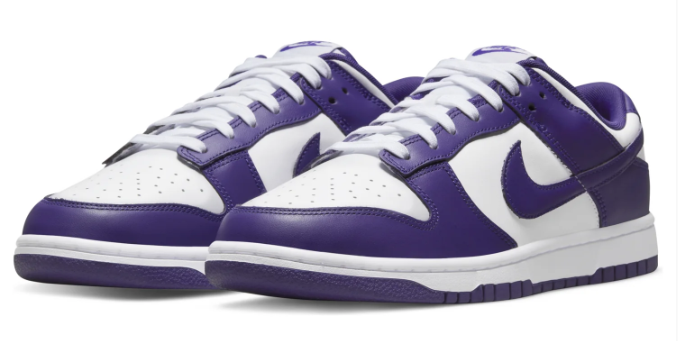 Nike Dunk Low 'Championship Purple' Sneakers