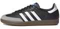 adidas Samba Vegan Unisex Casual Sneakers Black White Brown