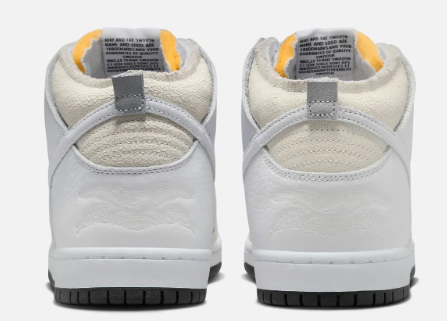 Nike SB × Anti-Hero Dunk High – White / Black