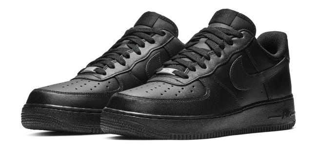 Nike Air Force 1 '07 Men's Sneakers – Triple Black