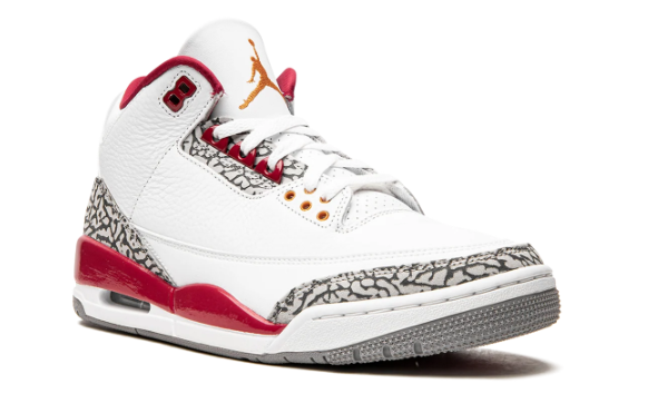 Air Jordan 3 Cardinal Sneakers