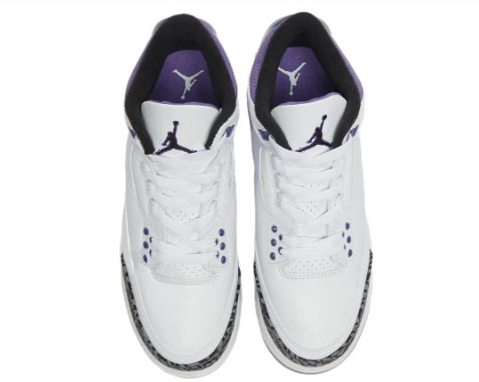 Air Jordan 3 Retro Dark Iris Sneakers