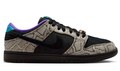 Nike SB Dunk Low Dashawn Jordan – Black / Fierce Purple Snake Print