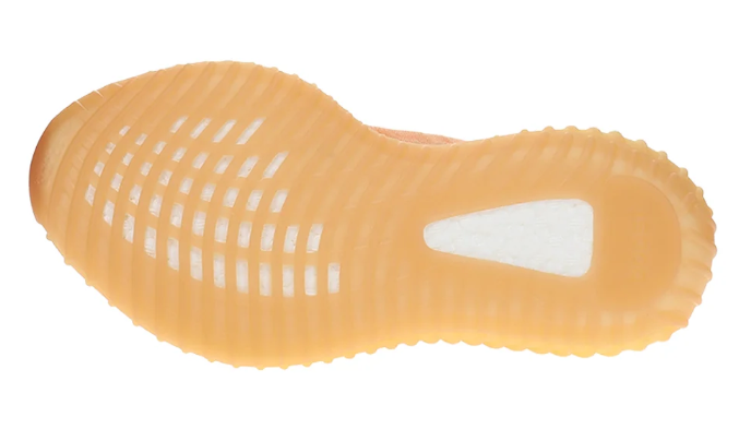 adidas Yeezy Boost 350 V2 Unisex Lace-Up Sneakers Orange